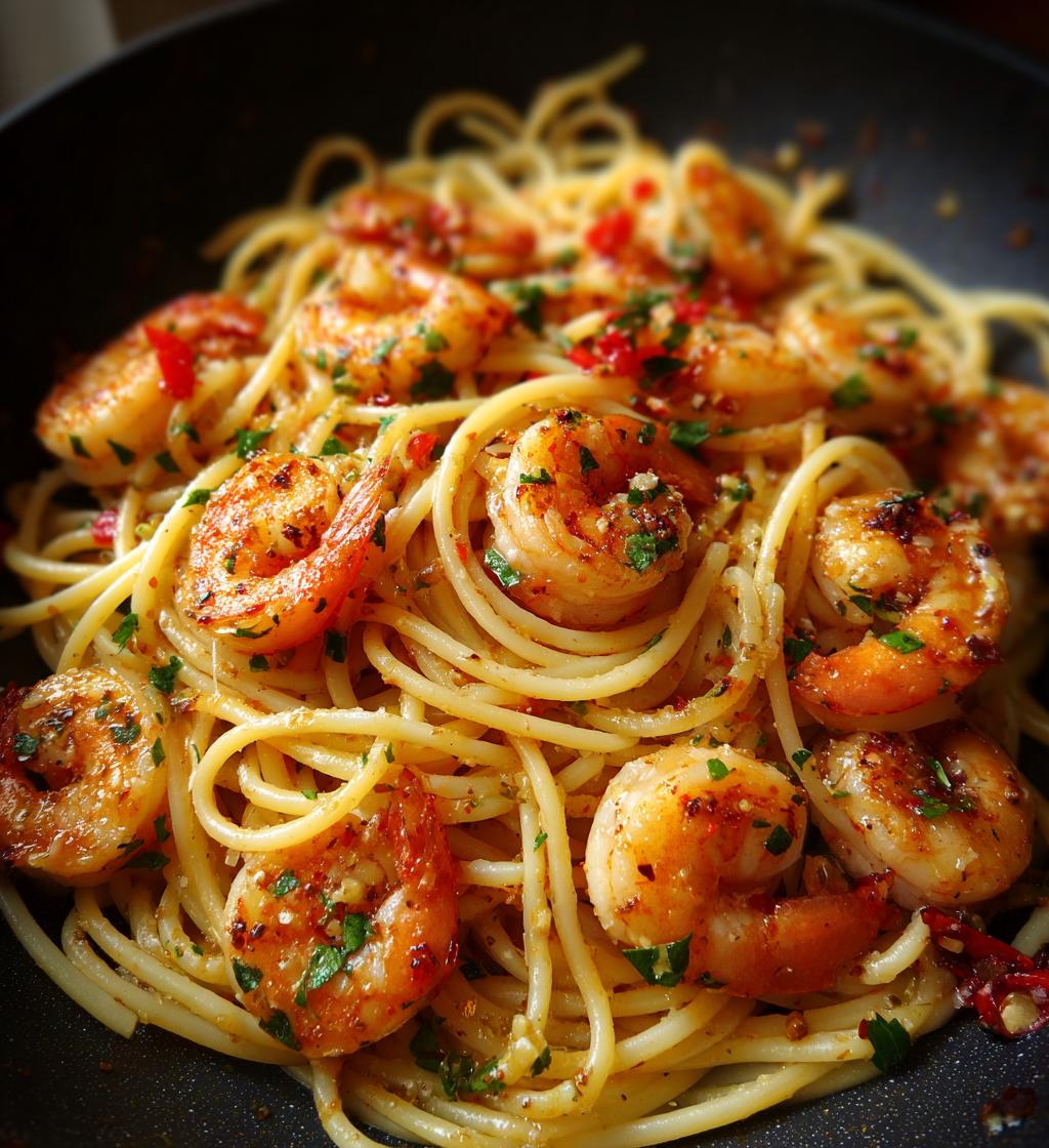 Easy Prawn Pasta Recipe: Quick & Delicious Garlic Pasta Dish - step by step