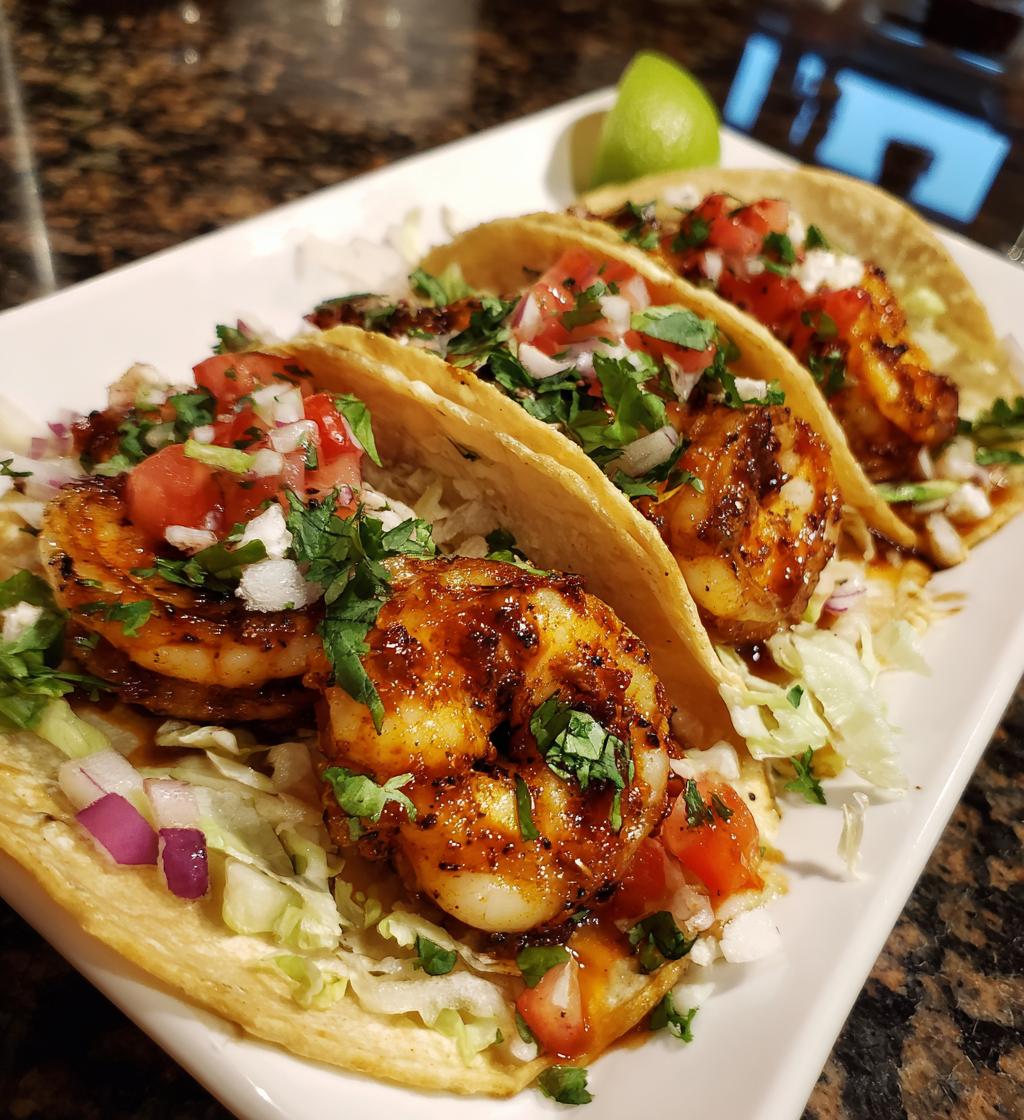 15 Minute Shrimp Tacos Recipe - Quick and Delicious Weeknight Meal