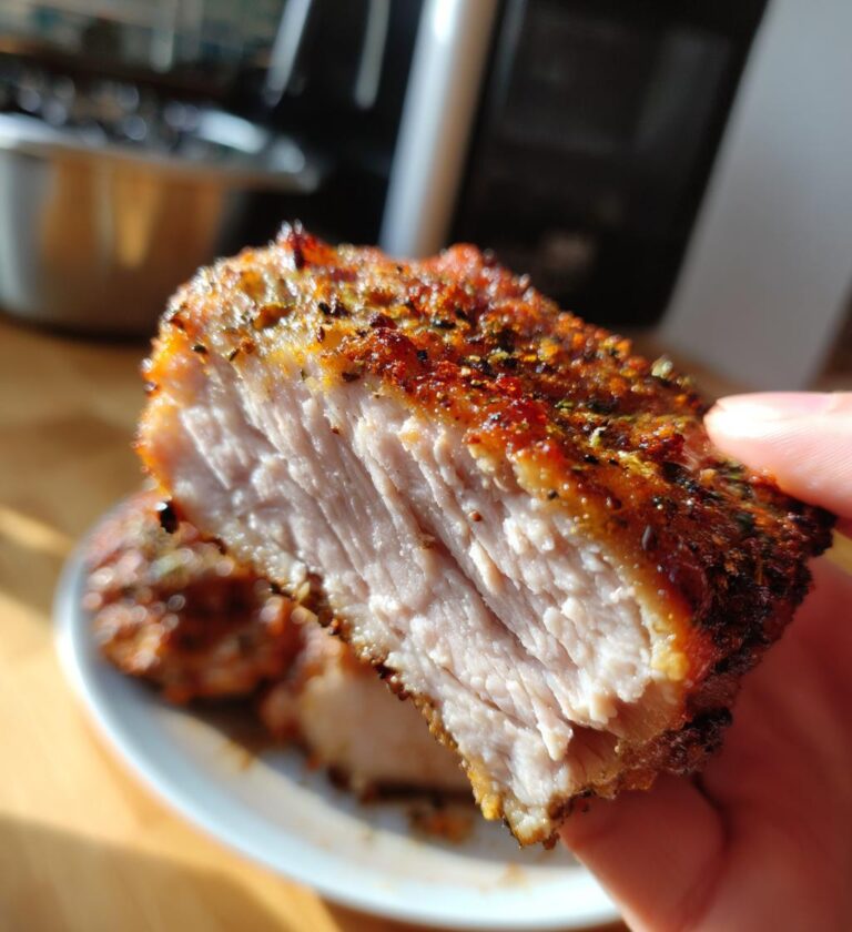 air fryer pork chops recipe