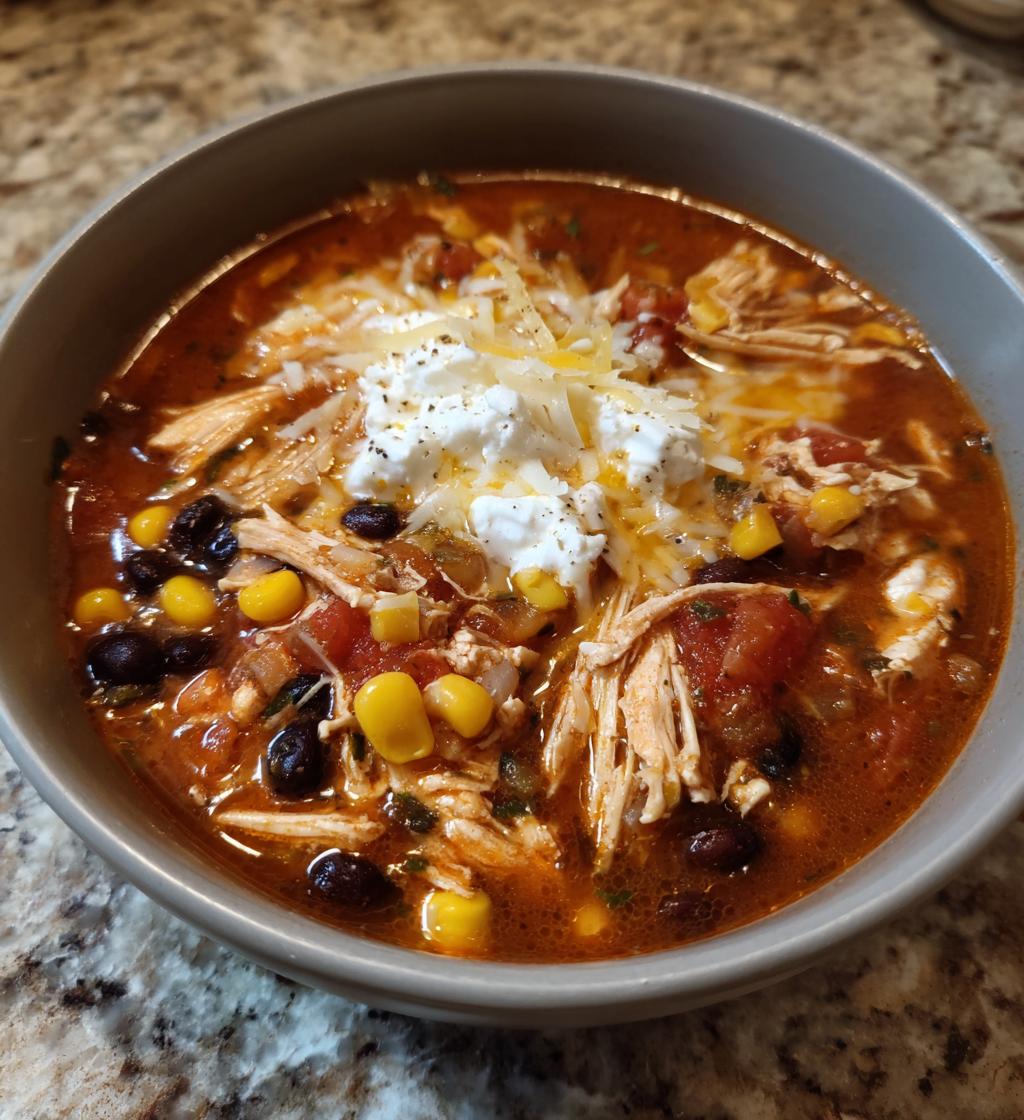 Creamy Chicken Tortilla Soup - Easy and Delicious Comfort Food - step by step