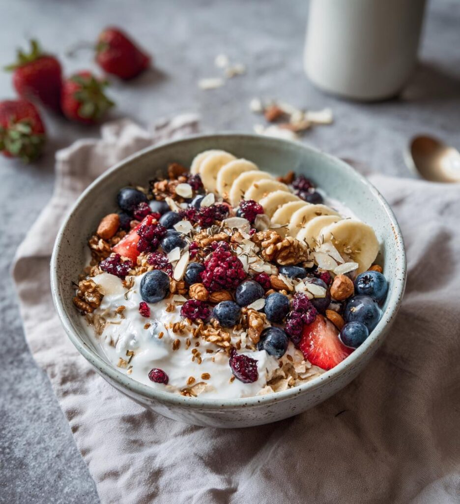 healthy overnight oats recipe