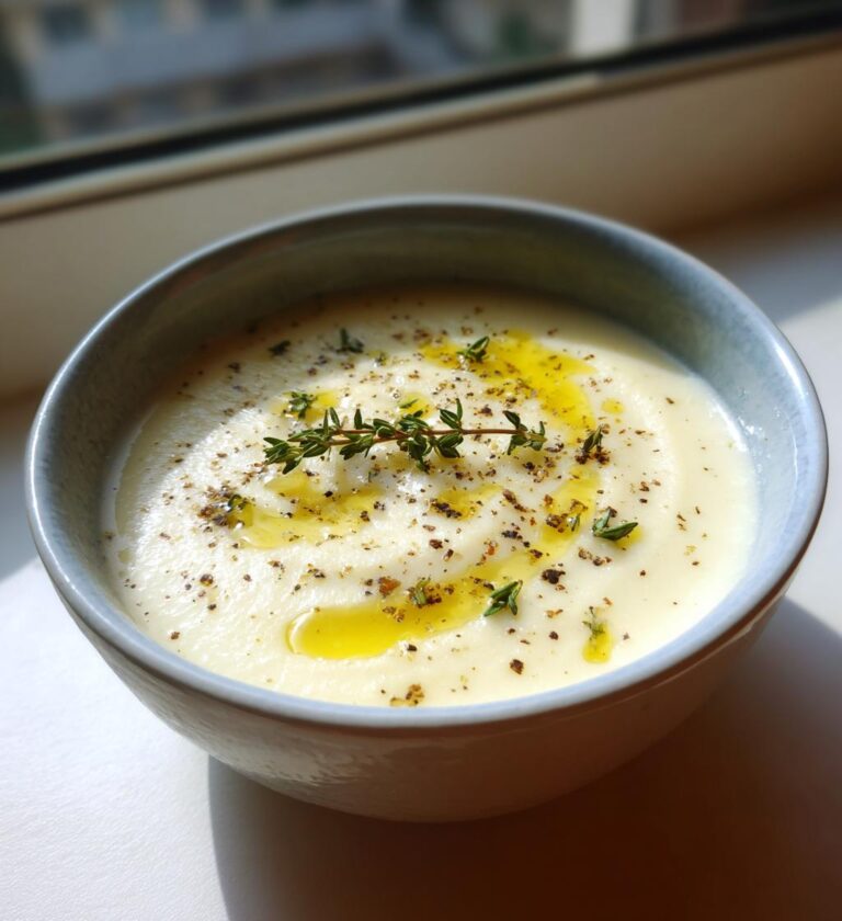 creamy roasted garlic soup recipe
