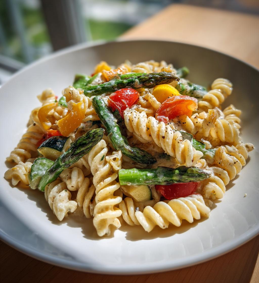 Pasta Primavera Recipe Easy Spring – Quick & Delicious Veggie Dish - step by step