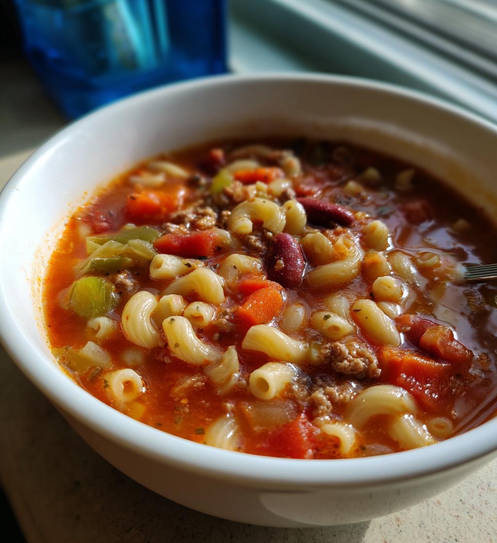 Pasta Fagioli Soup Recipe: Easy and Delicious Italian Comfort Food