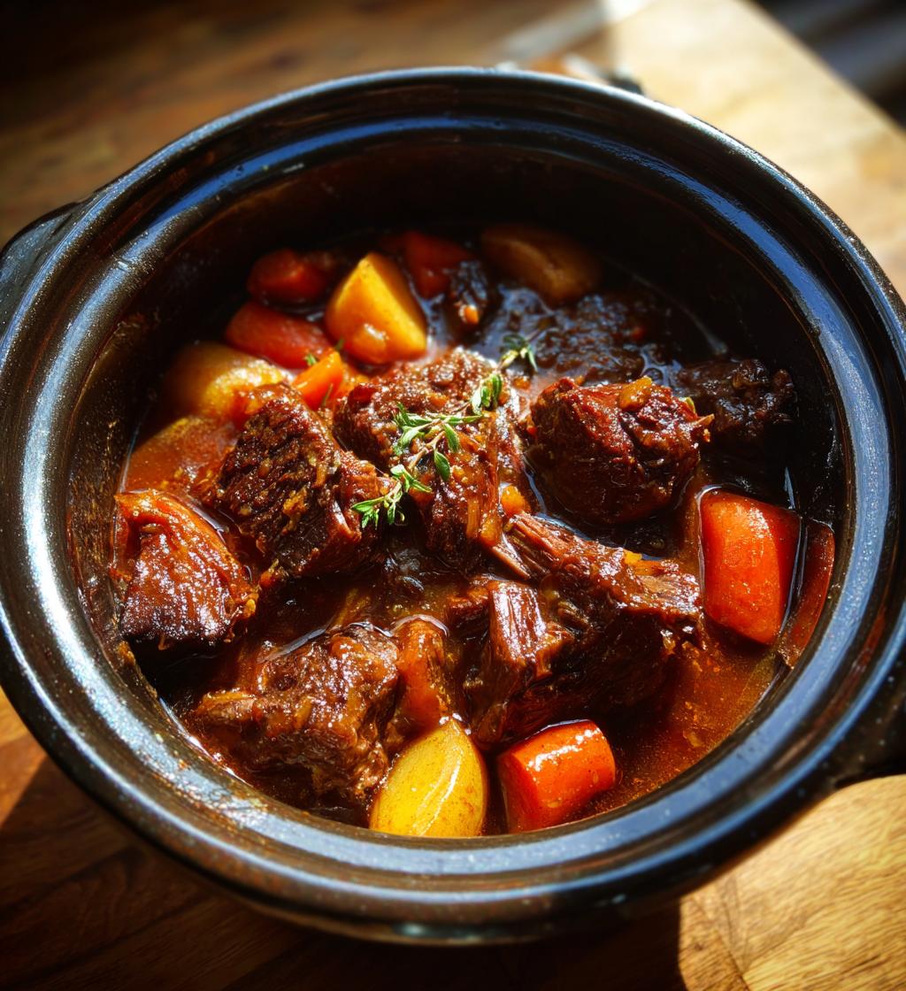 Slow Cooker Pot Roast Recipe Tender & Juicy – Easy Comfort Food