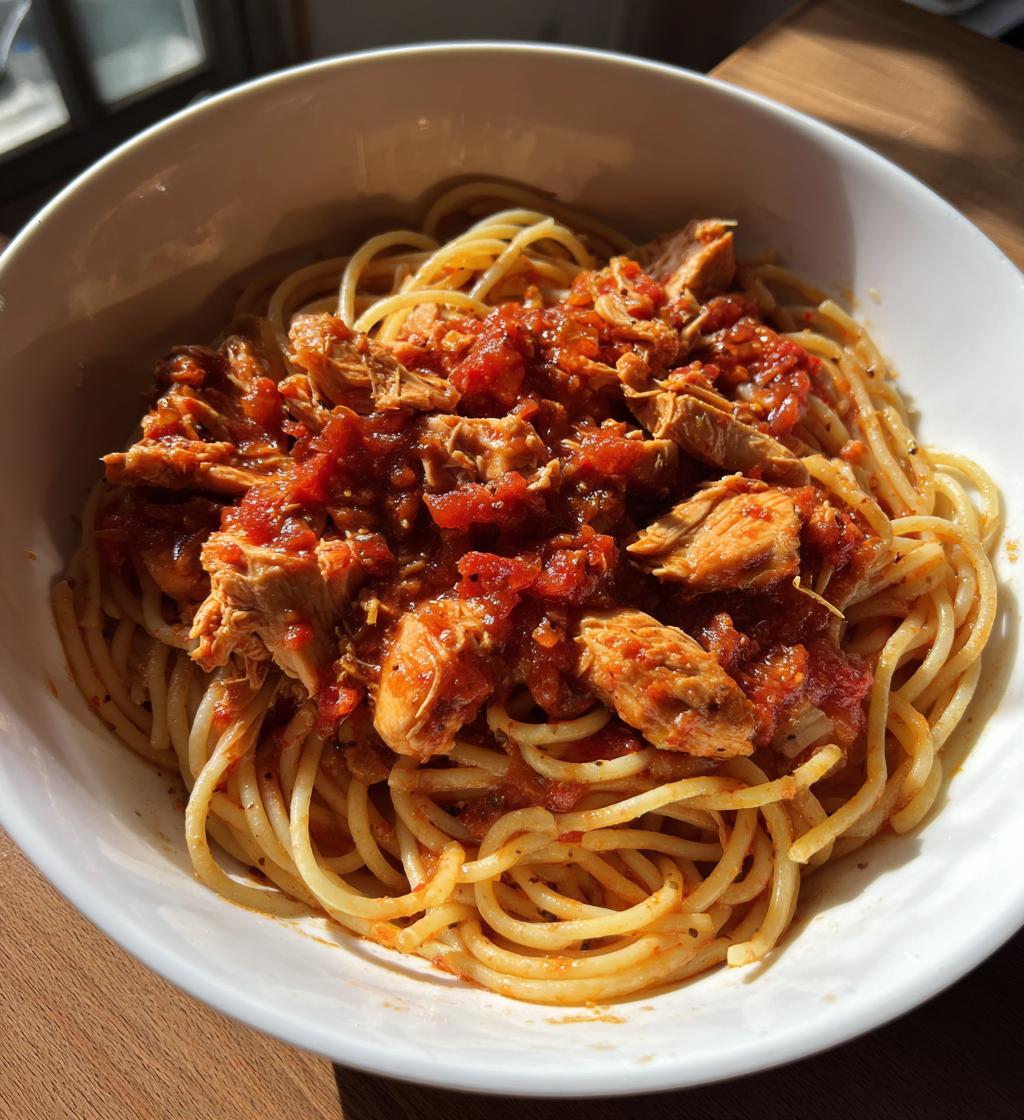 Slow Cooker Tomato Chicken Pasta Recipe - Easy & Delicious Dinner!